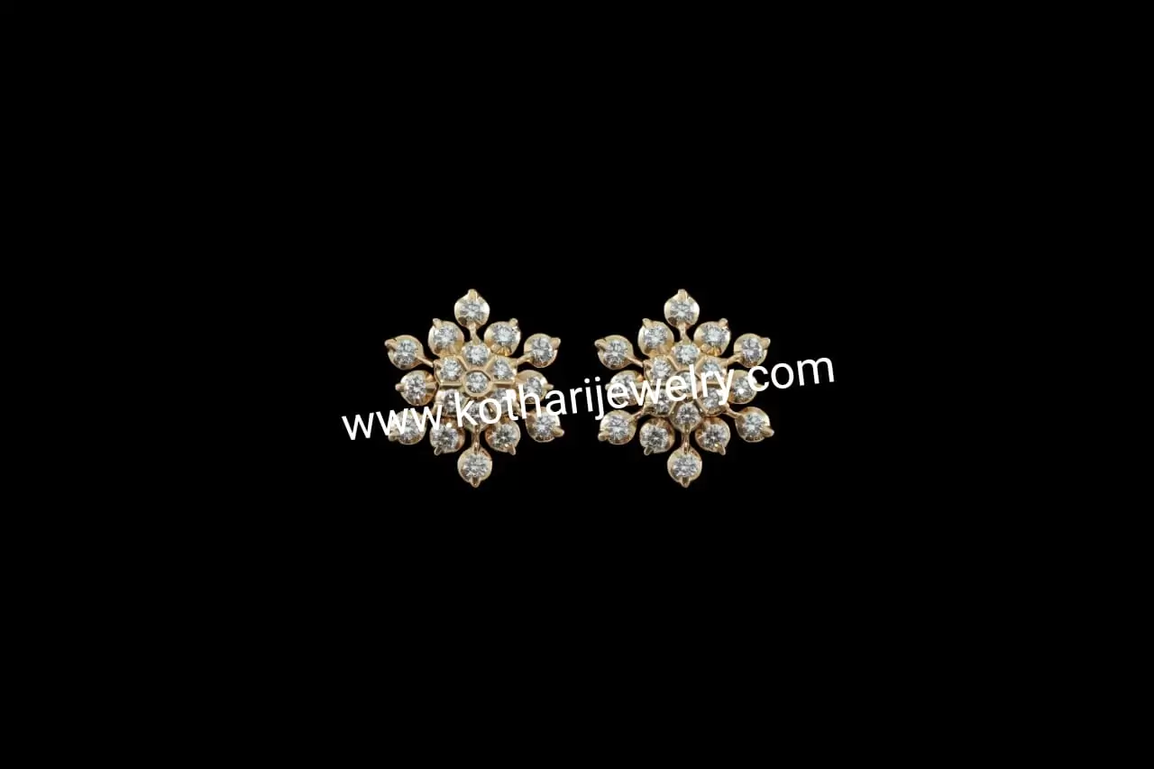 Nakshatra diamond earrings hot sale designs with price